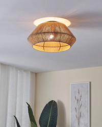 Eglo Plafondlamp E27 | Alderney | Rotan LEG00298