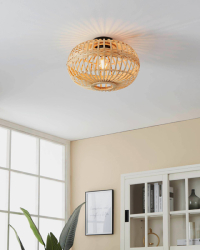 Eglo Plafondlamp E27 | Amsfield | Rotan LEG00303