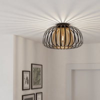 Eglo Plafondlamp E27 | Encinitos | Zwart/Goud LEG00344