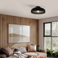 Eglo Plafondlamp E27 | Mogano | Ø 400 mm | Zwart LEG00374