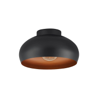 Eglo Plafondlamp E27 | Mogano 2 | Ø 28 cm | IP20 | Zwart/Koper  LEG00103