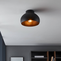 Eglo Plafondlamp E27 | Mogano 2 | Ø 28 cm | IP20 | Zwart LEG00101