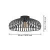 Eglo Plafondlamp E27 | Mogano 3 | Ø 430 mm | Zwart  LEG00378 - 4