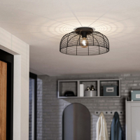 Eglo Plafondlamp E27 | Rinroe | Zwart LEG00275