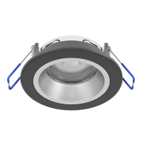 Eglo Slimme Inbouwspot | Ø 87 cm | Rond | RGB + 2700-6500K | Zigbee | 4.9W | Zwart LEG00603
