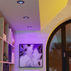 Eglo Slimme Inbouwspot | Ø 87 cm | Rond | RGB + 2700-6500K | Zigbee | 4.9W | Zwart LEG00603 - 7