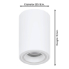 Eglo Slimme Opbouwspot | Ø 80 cm | Rond | RGB + 2700-6500K | Zigbee | 4.9W | Wit LEG00605 - 5