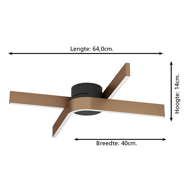 Eglo Slimme plafondlamp | Folcino-Z | Rond | RGB + 2700-6500K | Zigbee | 18W LEG00538 - 5