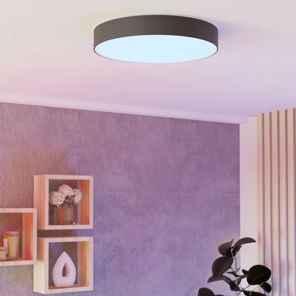 Eglo Slimme plafondlamp | Gallizzi-Z | Ø 49 cm | Rond | RGB + 2700-6500K | Zigbee | 26W | Zwart LEG00552 - 5