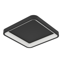 Eglo Slimme plafondlamp | Loretello-Z | Vierkant | RGB + 2700-6500K | Zigbee | 20W | Zwart LEG00556