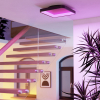 Eglo Slimme plafondlamp | Loretello-Z | Vierkant | RGB + 2700-6500K | Zigbee | 20W | Zwart LEG00556 - 4