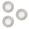 Eglo Smart Downlight | Fueva -Z | Ø 8.6 cm | 2700-6500K | 2.8W | Nikkel | 3 stuks LEG00081 - 1