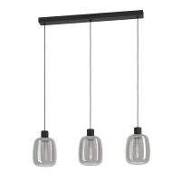 Eglo Smart Hanglamp | Molochio-Z  3| 2700-6500K | Zwart | 11.1W  LEG00255