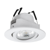 Eglo Smart Inbouwspot | Saliceto-Z | Ø 8.8 cm | RGB + 2700-6500K | 4.7W | Wit LEG00080 - 1