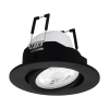 Eglo Smart Inbouwspot | Saliceto-Z | Ø 8.8 cm | RGB + 2700-6500K | 4.7W | Zwart LEG00169 - 1