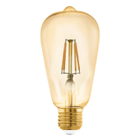 Eglo Smart LED lamp E27 | Edison ST64 | Filament | Amber | Zigbee | 2200K | 4.9W (42W)  LEG00038
