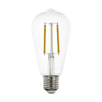 Eglo Smart LED lamp E27 | Edison ST64 | Filament | Helder | Zigbee | 2200-6500K | 6W (60W)  LEG00047