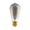 Eglo Smart LED lamp E27 | Edison ST64 | Filament | Smokey | Zigbee | 2000K | 4W (16W)  LEG00035 - 1