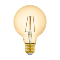 Eglo Smart LED lamp E27 | Globe G80 | Filament | Amber | Zigbee | 2200K | 4.9W (42W)  LEG00039