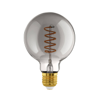 Eglo Smart LED lamp E27 | Globe G95 | Filament | Smokey | Zigbee | 2000K | 4W (16W)  LEG00037