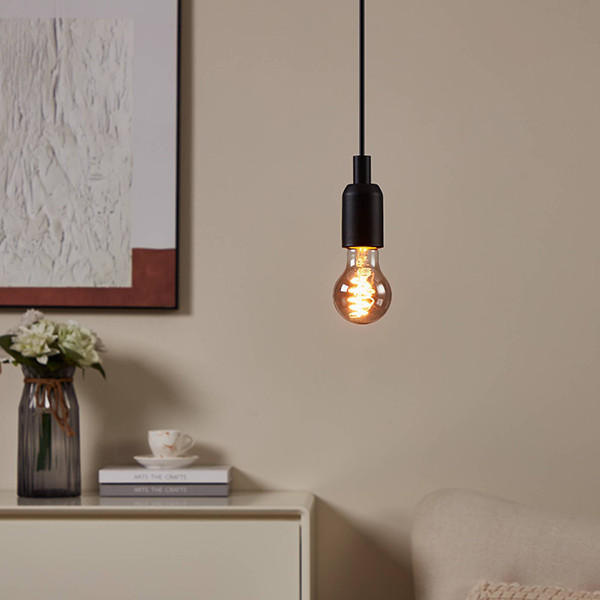 Eglo Smart LED lamp E27 | Peer A60 | Filament | Smokey | Zigbee | 2000K | 4W (16W)  LEG00034 - 2