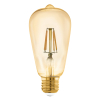 Eglo Smart lamp E27 | Edison ST64 | Amber | 2200K | Zigbee | 4W