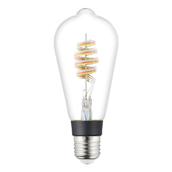 Eglo Smart lamp E27 | Edison ST64 | Helder | RGB + 3000K | Zigbee | 7.5W LEG00669 - 1