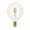 Eglo Smart lamp E27 | Globe G125 | Amber | 2200-6500K | Zigbee | 7W LEG00695 - 1