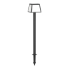 Eglo Solar Prikspot met sensor | Vierkant | Zwart | Altilia | 3000K | 7.5W  | 106 cm LEG00130 - 1
