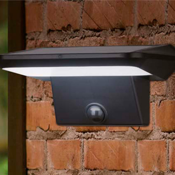 Eglo Solar Wandlamp met sensor | 6500K | Porrassa | Zwart LEG00807 - 2