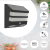 Eglo Solar Wandlamp met sensor | Vierkant | Zwart | Stiappa | 4000K LEG00788 - 7