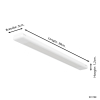 Eglo Track Plus Plafondlamp | 2700-6500K | 970 lumen | 6.6W | Wit  LEG00457 - 2
