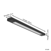 Eglo Track Plus Plafondlamp | 2700-6500K | 970 lumen | 6.6W | Zwart  LEG00452 - 2