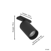 Eglo Track Plus Slim railspot | 2700-6500K | 980 lumen | 6.6W | Zwart  LEG00450 - 2