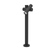 Eglo Tuinlantaarn | Fossignano | 3000K | 70 cm | Zwart | IP44 | 4.5W LEG00739 - 2