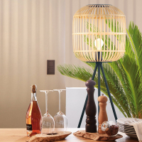 Eglo Vloerlamp E27 | Bordesley | Rotan LEG00318