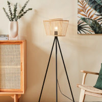 Eglo Vloerlamp E27 | Hykeham | Hout LEG00219