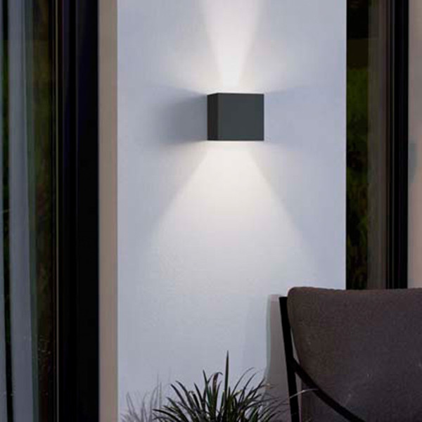 Eglo Wandlamp buiten | Calpino | 3000K | IP54 | 3.3W | Zwart LEG00823 - 2
