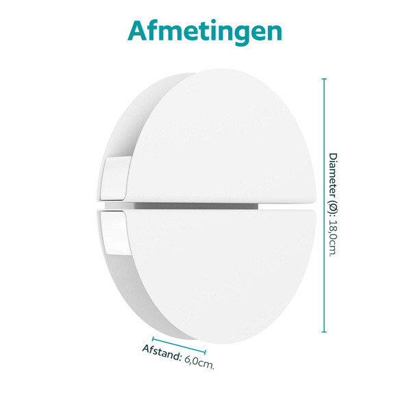 Eglo Wandlamp buiten | Fossignano | Wit | IP44 | 5W LEG00737 - 4