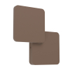 Eglo Wandlamp buiten | Pedersano | 2700+4000+6500K | Vierkant | Roestkleur | IP44 LEG00760 - 2