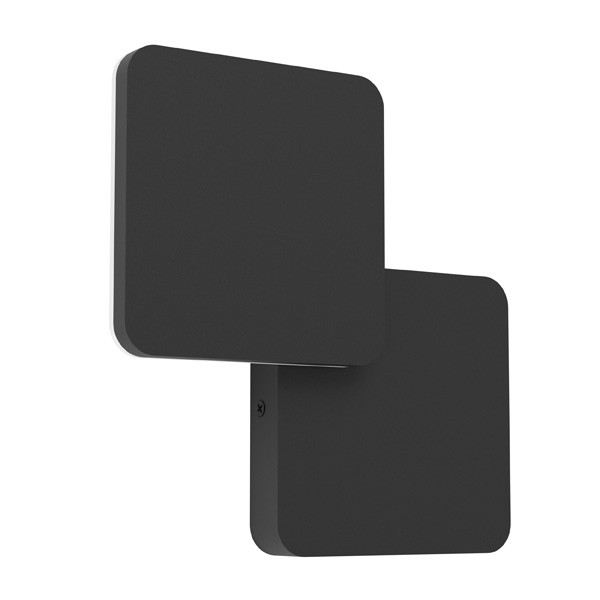 Eglo Wandlamp buiten | Pedersano | 2700+4000+6500K | Vierkant | Zwart | IP44 LEG00759 - 2
