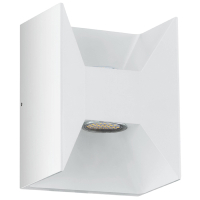 Eglo Wandlamp buiten | Up & Down | Morino | 3000K | IP44 | 5W | Wit  LEG00142