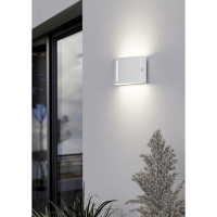 Eglo Wandlamp buiten E14 | Poggiarello | Lichtvenster | Wit | IP54 LEG00745