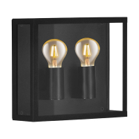 Eglo Wandlamp buiten E27 | Alamonte 1 | IP44 | Zwart LEG00110