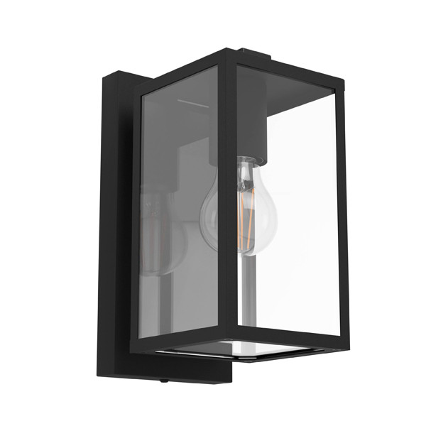 Eglo Wandlamp buiten E27 | Budrone | IP44 | Zwart  LEG00094 - 1