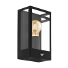 Wandlamp buiten met sensor E27 | Alamonte | IP44 | Zwart LEG00168 - 1