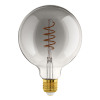 Eglo Zigbee Smart lamp E27 | Bol G125 | Filament | Smokey | 2000K | Dimbaar | 4W