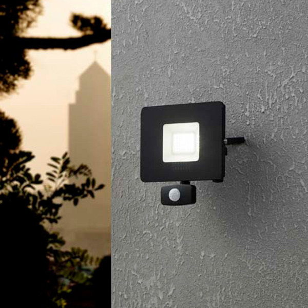 Eglo breedstraler met sensor | Faedo 3 | IP44 | 3400 lumen | 5000K | Zwart LEG00796 - 3