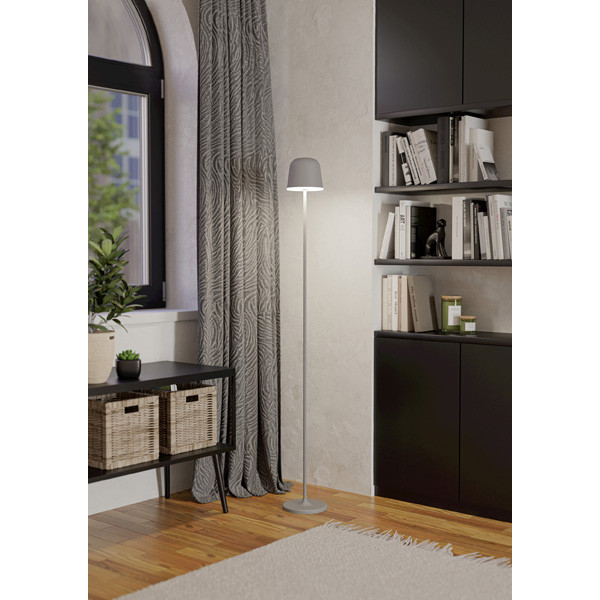 Eglo oplaadbare vloerlamp | Mannera | 2400+3000+4000K | Dimbaar | IP54 | Grijs LEG00766 - 1