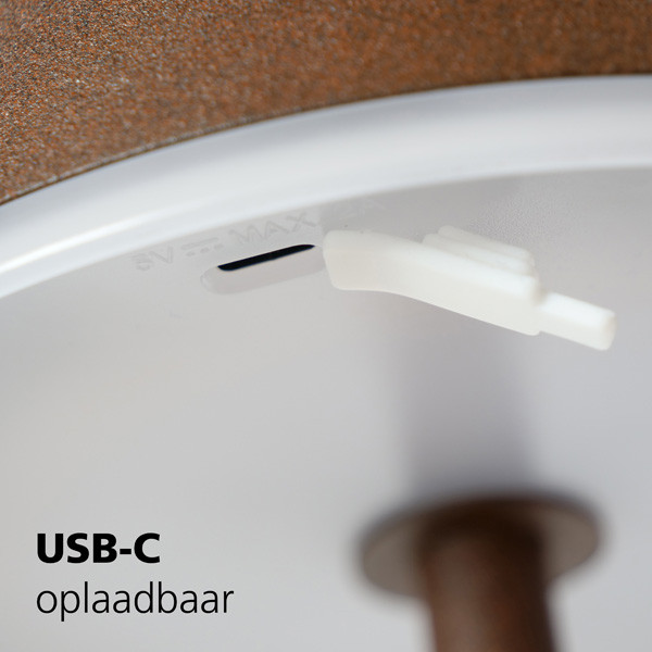 Eglo oplaadbare vloerlamp | Mannera | 2400+3000+4000K | Dimbaar | IP54 | Roestkleur LEG00767 - 4